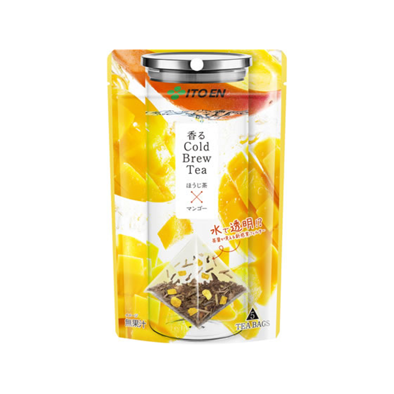 伊藤園 香るCold Brew Tea ほうじ茶×マンゴー 5個入 1袋※軽（ご注文単位1袋）【直送品】