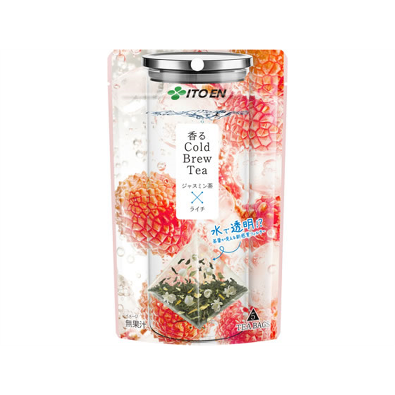 伊藤園 香るCold Brew Tea ジャスミン茶×ライチ 5個入 1袋※軽（ご注文単位1袋）【直送品】