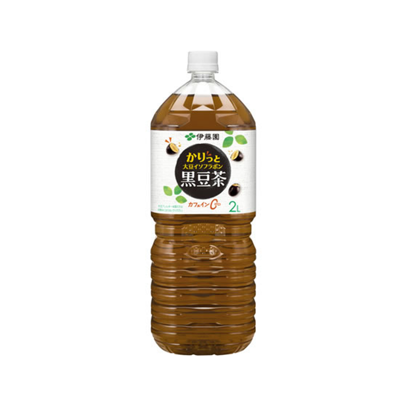 伊藤園 かりっと大豆イソフラボン 黒豆茶 2L 1本※軽（ご注文単位1本）【直送品】