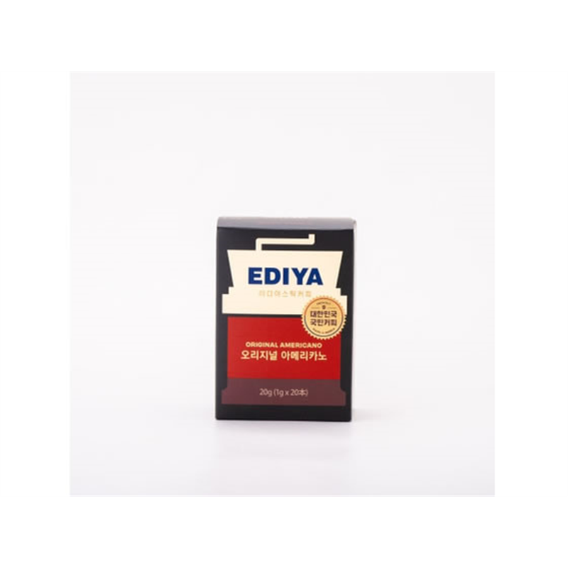 オンガネジャパン EDIYAコーヒー オリジナルアメリカーノ 20本 1箱※軽（ご注文単位1箱）【直送品】