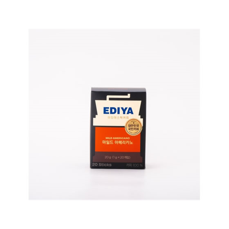 オンガネジャパン EDIYAコーヒー マイルドアメリカーノ 20本 1箱※軽（ご注文単位1箱）【直送品】