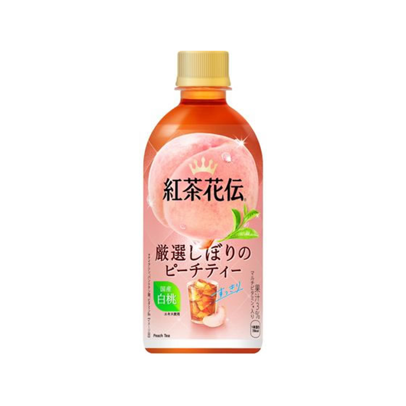 コカ・コーラ 紅茶花伝 ピーチティー 440mL 1本※軽（ご注文単位1本）【直送品】