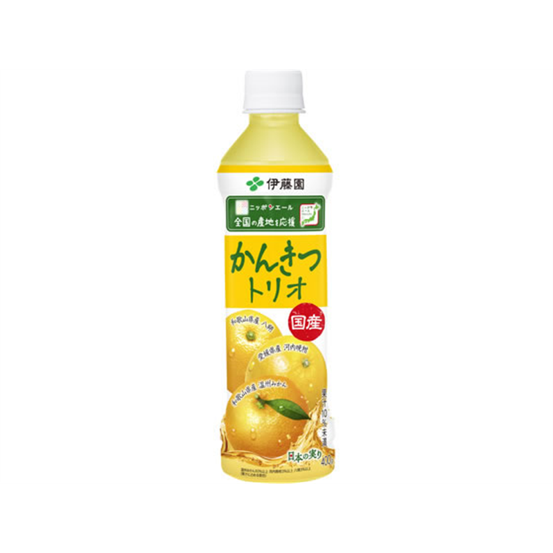 伊藤園 ニッポンエール 国産かんきつトリオ 400g 1本※軽（ご注文単位1本）【直送品】