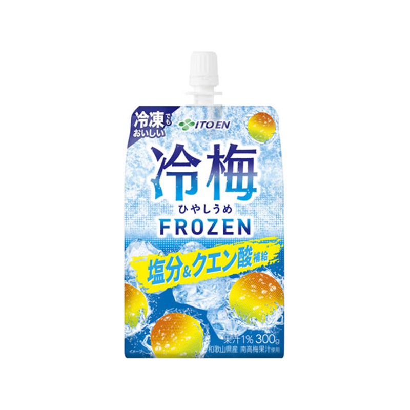 伊藤園 冷梅 パウチ 冷凍対応 300g 1個※軽（ご注文単位1個）【直送品】