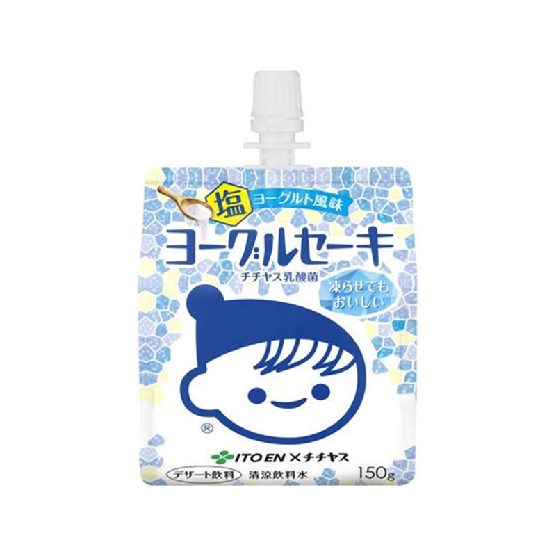 伊藤園 チチヤス ヨーグルセーキ 塩ヨーグルトソフトクリーム風味 パウチ 150g 1個※軽(ご注文単位1個)【直送品】