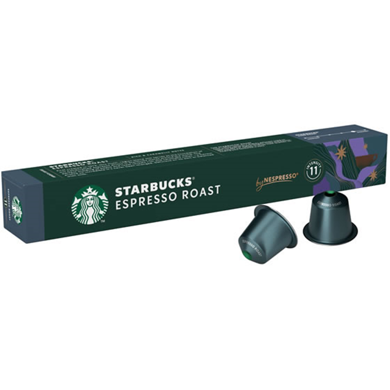 スターバックス ネスプレッソ カプセル エスプレッソ ロースト 10p 1箱※軽(ご注文単位1箱)【直送品】