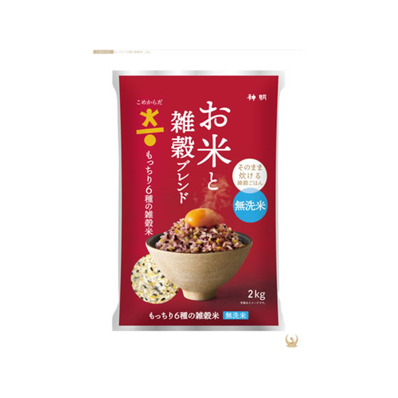 神明 こめからだ お米と雑穀ブレンド もっちり6種の雑穀 1袋※軽(ご注文単位1袋)【直送品】