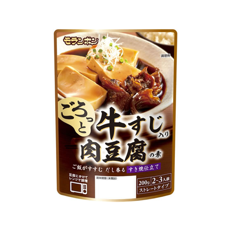 モランボン ごろっと牛すじ入り 肉豆腐の素 1袋※軽（ご注文単位1袋）【直送品】