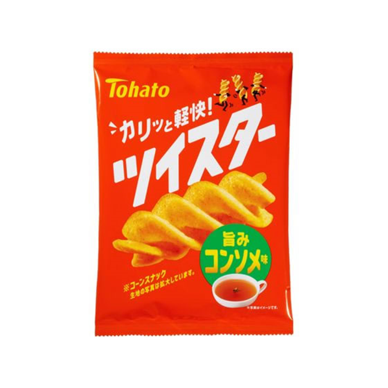 東ハト ツイスター コンソメ味 56g 1袋※軽(ご注文単位1袋)【直送品】