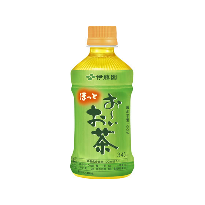 伊藤園 お～いお茶 緑茶 加温機対応 345mL 1本※軽（ご注文単位1本）【直送品】