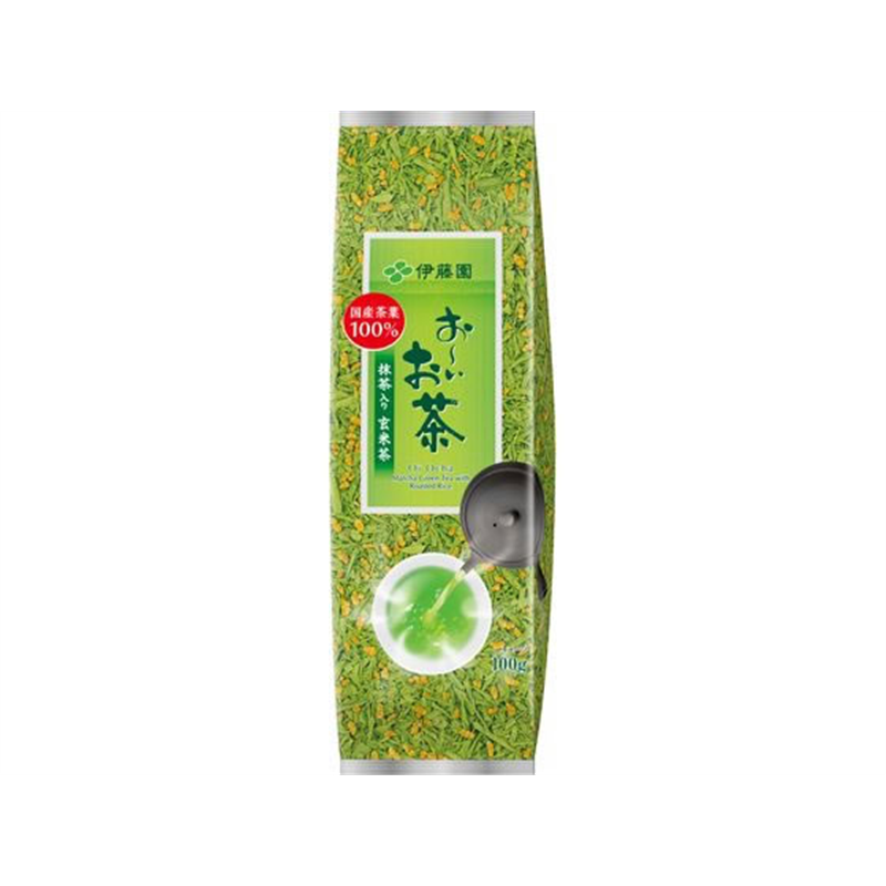 伊藤園 お～いお茶 抹茶入り 玄米茶 100g 1袋※軽（ご注文単位1袋）【直送品】
