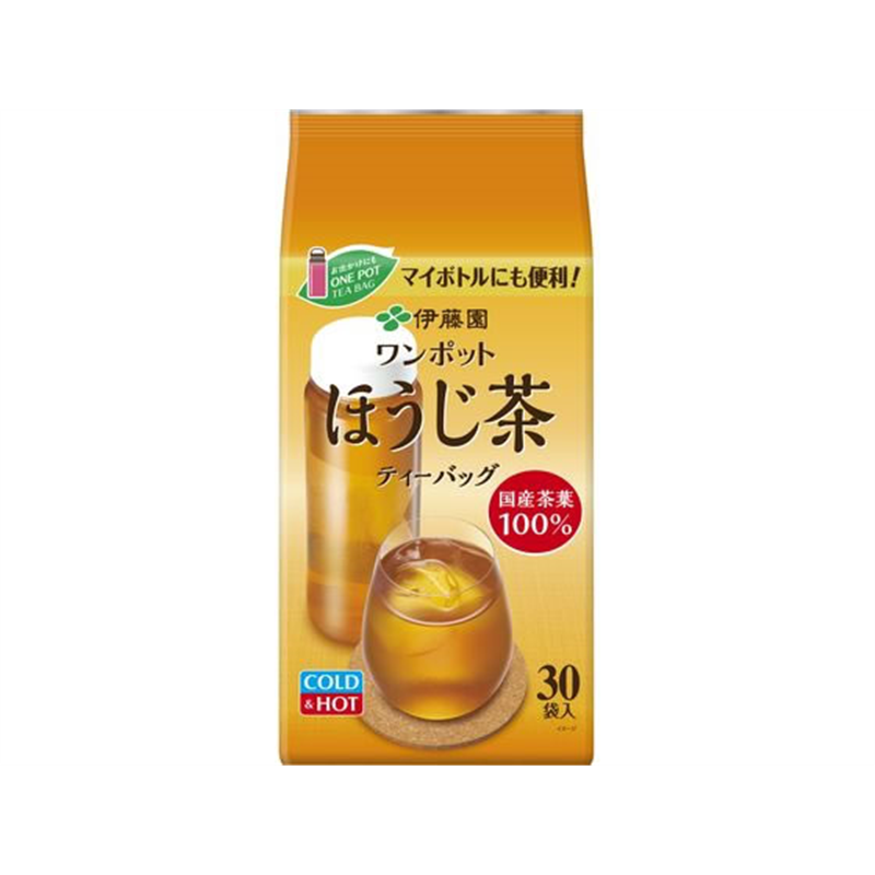 伊藤園 ワンポットエコティーバッグ ほうじ茶30袋 1パック※軽（ご注文単位1パック）【直送品】
