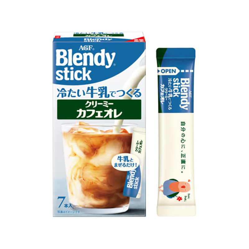 AGF ブレンディ クリーミーカフェオレ 7本 1箱※軽（ご注文単位1箱）【直送品】