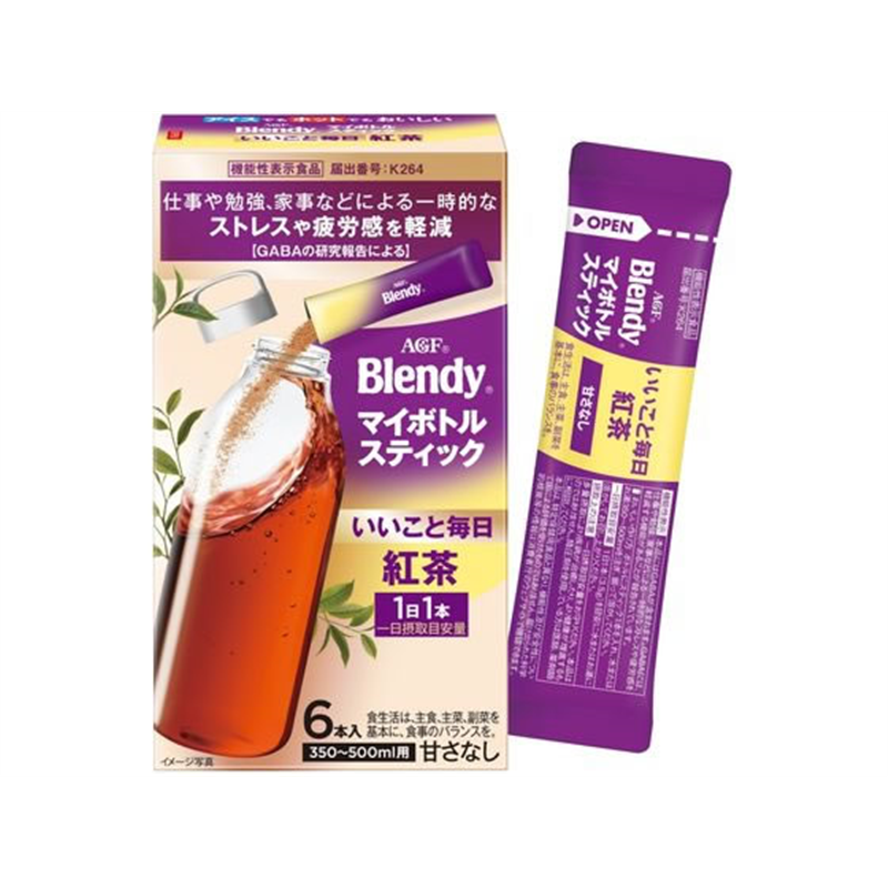 AGF ブレンディ マイボトルスティック いいこと毎日 紅茶 6本 1箱※軽（ご注文単位1箱）【直送品】