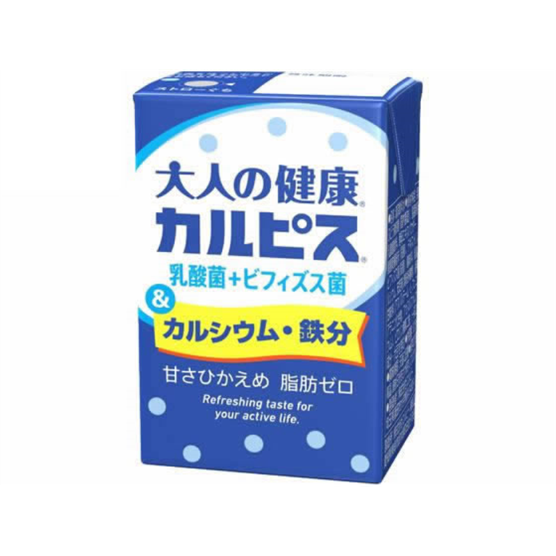 エルビー 大人の健康カルピス 乳酸菌+ビフィズス菌&カルシウム・鉄分 1個※軽（ご注文単位1個）【直送品】