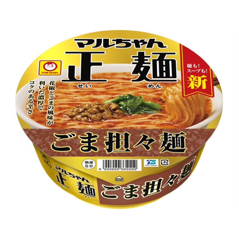東洋水産 マルちゃん正麺 カップ ごま担々麺 121g 1個※軽（ご注文単位1個）【直送品】