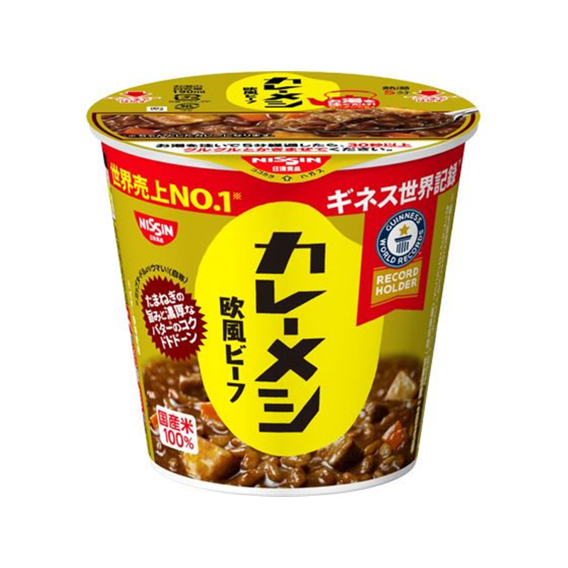 日清食品 日清カレーメシ 欧風ビーフ 1個※軽（ご注文単位1個）【直送品】