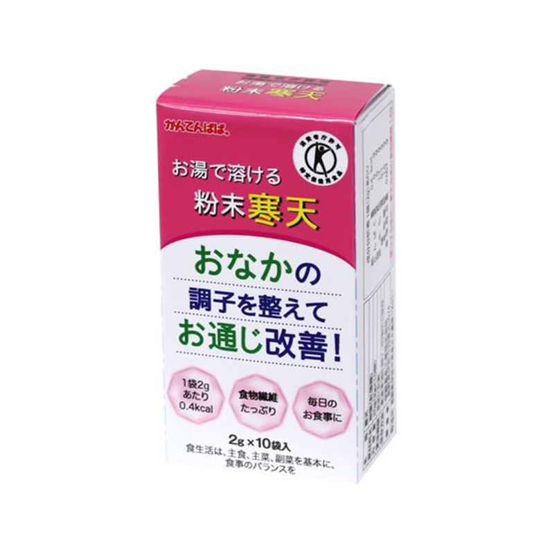 伊那食品 お湯で溶ける粉末寒天 2g×10袋入 1箱※軽（ご注文単位1箱）【直送品】