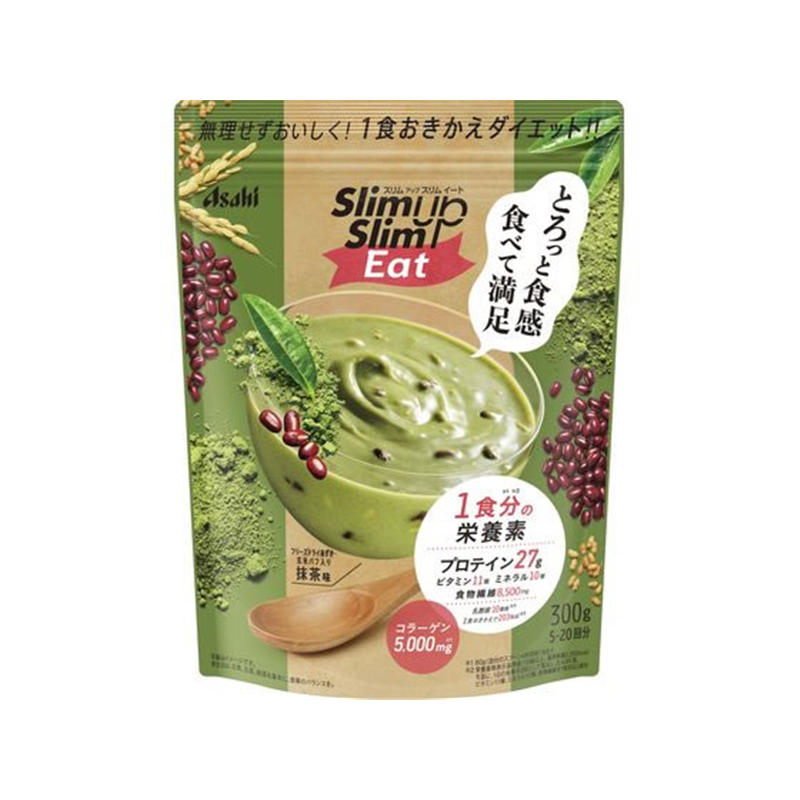 アサヒグループ食品 スリムアップスリム イート 抹茶味 300g 1袋※軽（ご注文単位1袋）【直送品】