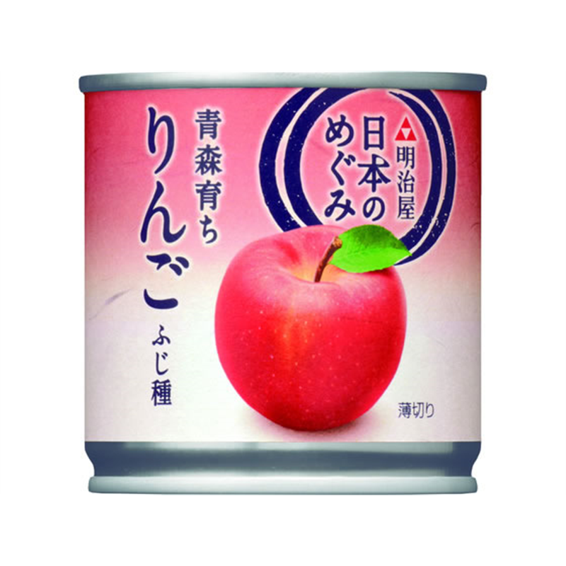 明治屋 日本のめぐみ 青森育ち りんご 1個※軽(ご注文単位1個)【直送品】