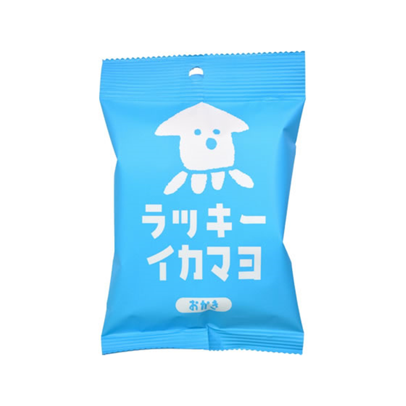 三真 ラッキー イカマヨおかき 34g 1袋※軽(ご注文単位1袋)【直送品】