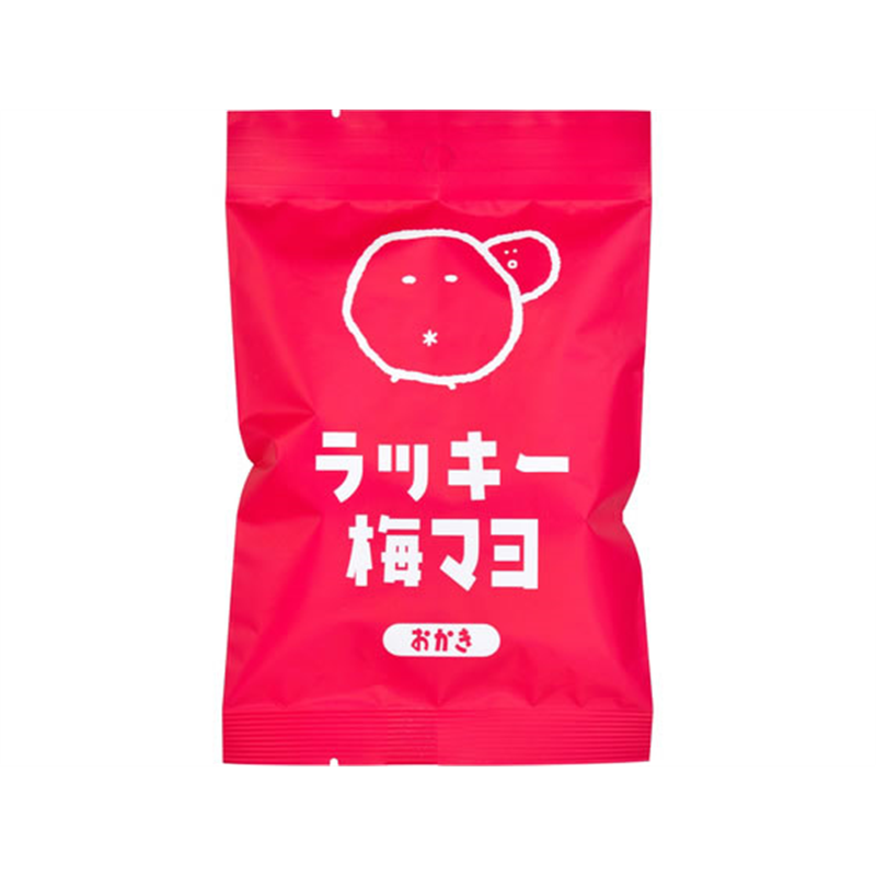 三真 ラッキー 梅マヨおかき 34g 1袋※軽(ご注文単位1袋)【直送品】