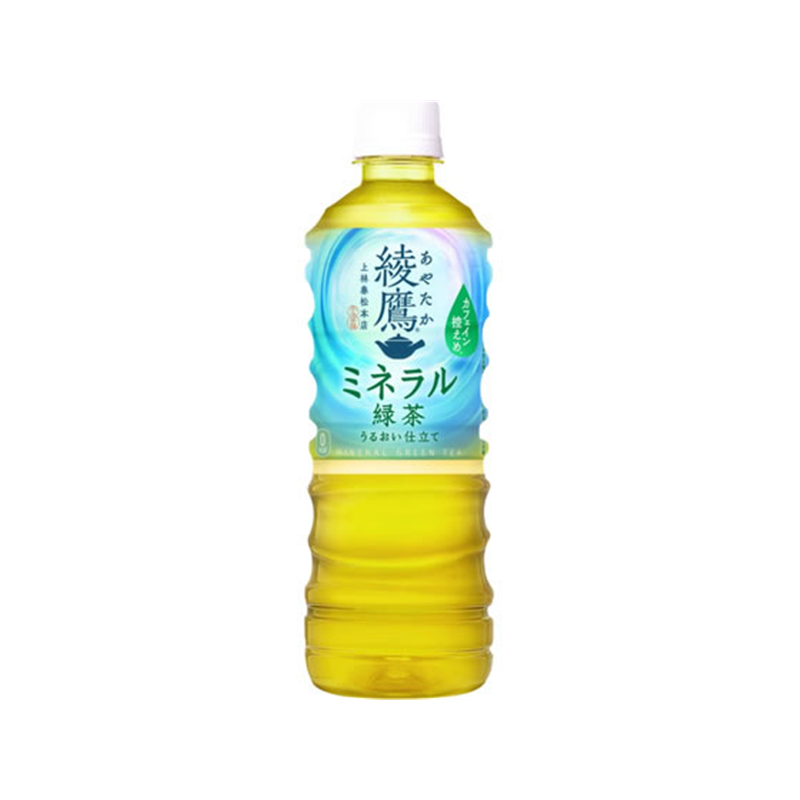 コカ・コーラ 綾鷹 ミネラル緑茶 525mL 1本※軽（ご注文単位1本）【直送品】