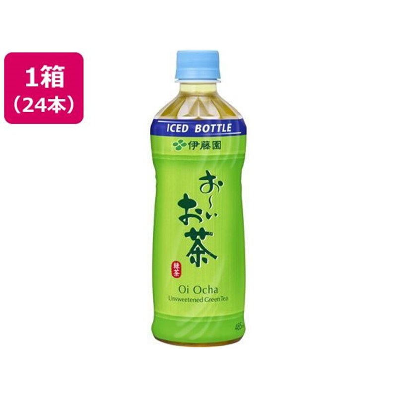 伊藤園 お～いお茶 緑茶 485mL (冷凍兼用ボトル)×24本 1箱※軽（ご注文単位1箱）【直送品】