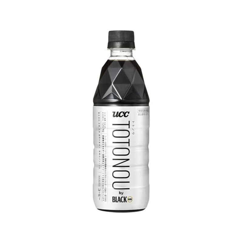UCC上島珈琲 TOTONOU byBLACK無糖 PET 500mL 1本※軽（ご注文単位1本）【直送品】