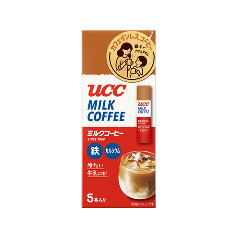 UCC上島珈琲 ミルクコーヒー スティック 5本 1箱※軽（ご注文単位1箱）【直送品】