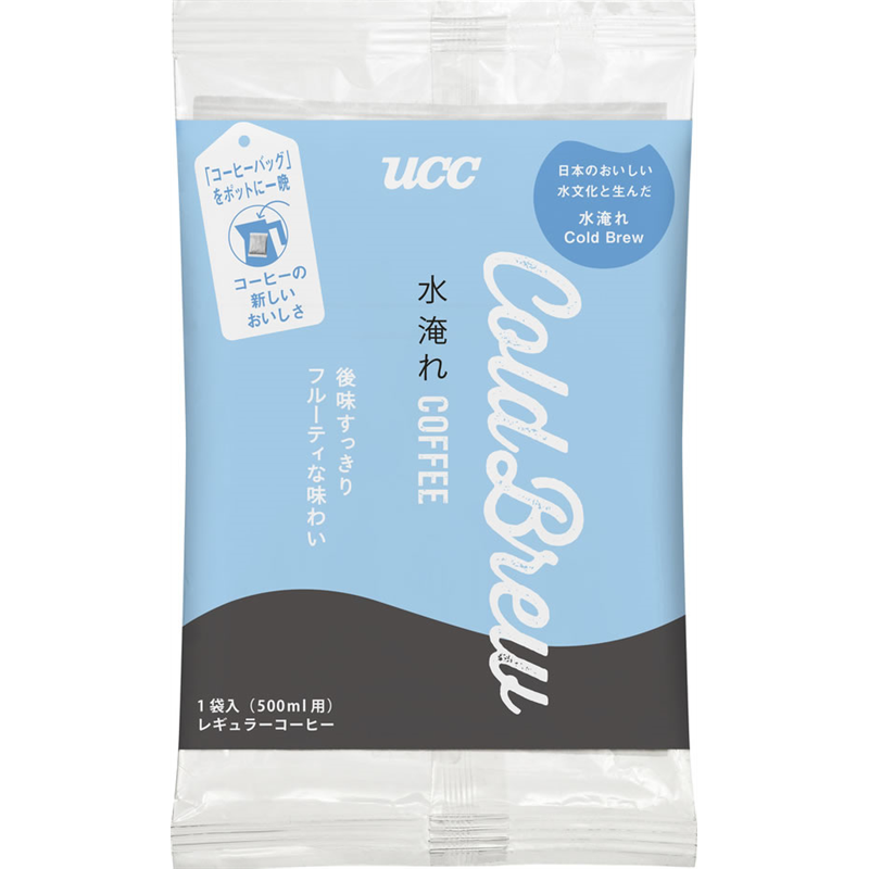 UCC上島珈琲 Cold Brew コーヒーバッグ 水淹れアイスコーヒー 500m 1パック※軽(ご注文単位1パック)【直送品】