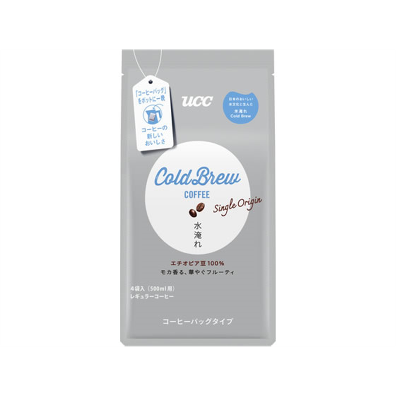 UCC上島珈琲 Cold Brew コーヒーバッグ 水淹れアイスコーヒー シング 1パック※軽（ご注文単位1パック）【直送品】