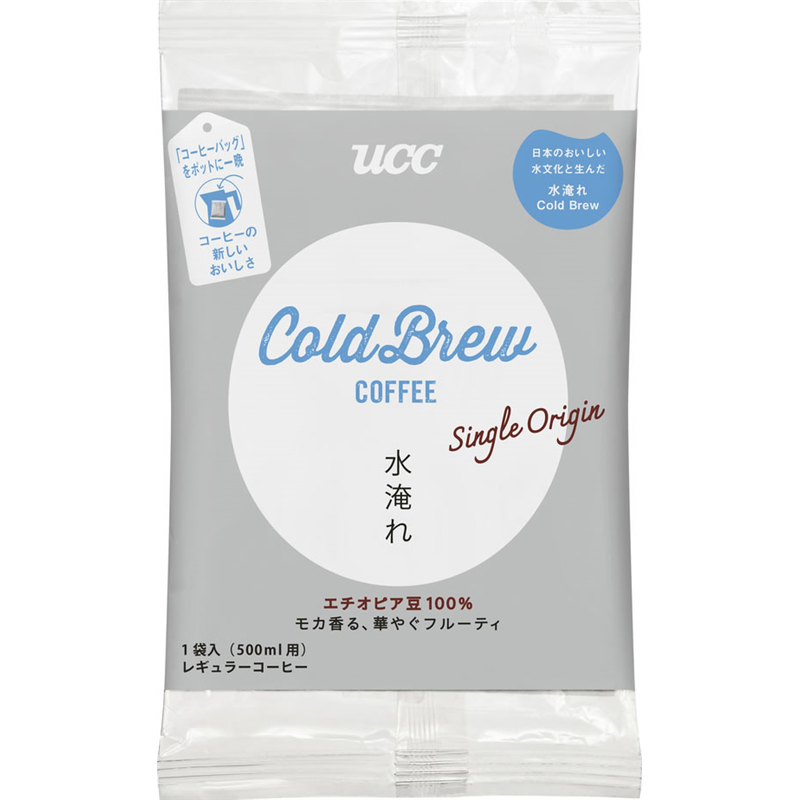 UCC上島珈琲 Cold Brew コーヒーバッグ 水淹れアイスコーヒー シング 1パック※軽(ご注文単位1パック)【直送品】
