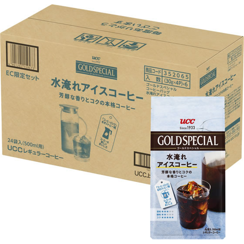 UCC上島珈琲 ゴールドスペシャル コーヒーバッグ 水淹れアイスコーヒー 5 1箱※軽(ご注文単位1箱)【直送品】