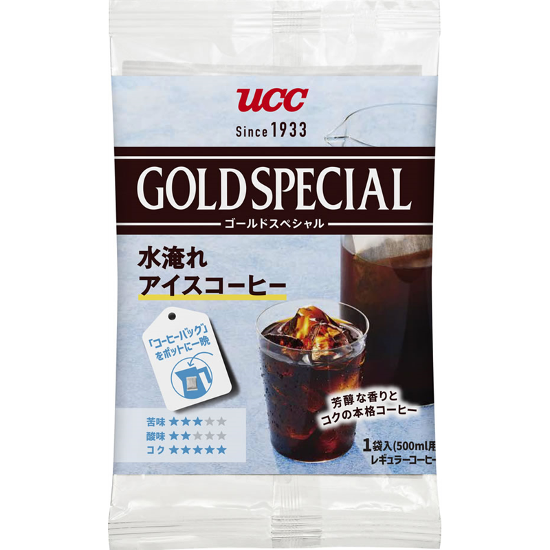 UCC上島珈琲 ゴールドスペシャル コーヒーバッグ 水淹れアイスコーヒー 5 1箱※軽(ご注文単位1箱)【直送品】