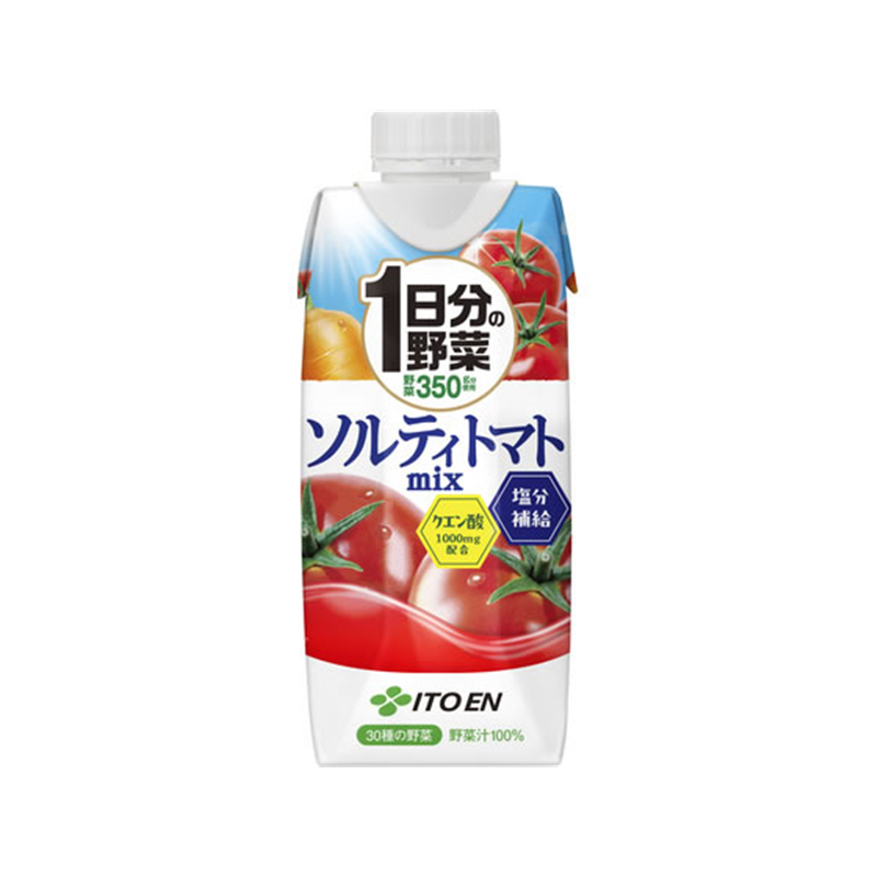 伊藤園 1日分の野菜 ソルティトマト 330mL 1本※軽(ご注文単位1本)【直送品】