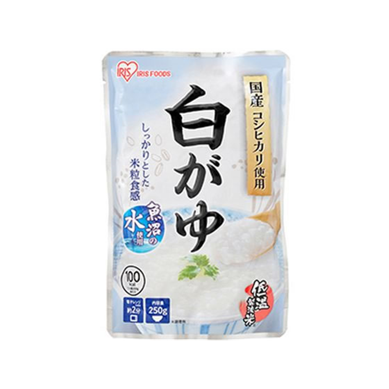 アイリスオーヤマ 白がゆ 250g 1個※軽（ご注文単位1個）【直送品】