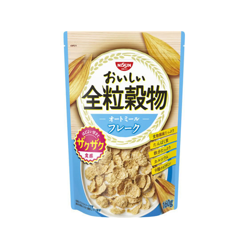 日清シスコ おいしい全粒穀物 オートミールフレーク 1袋※軽（ご注文単位1袋）【直送品】