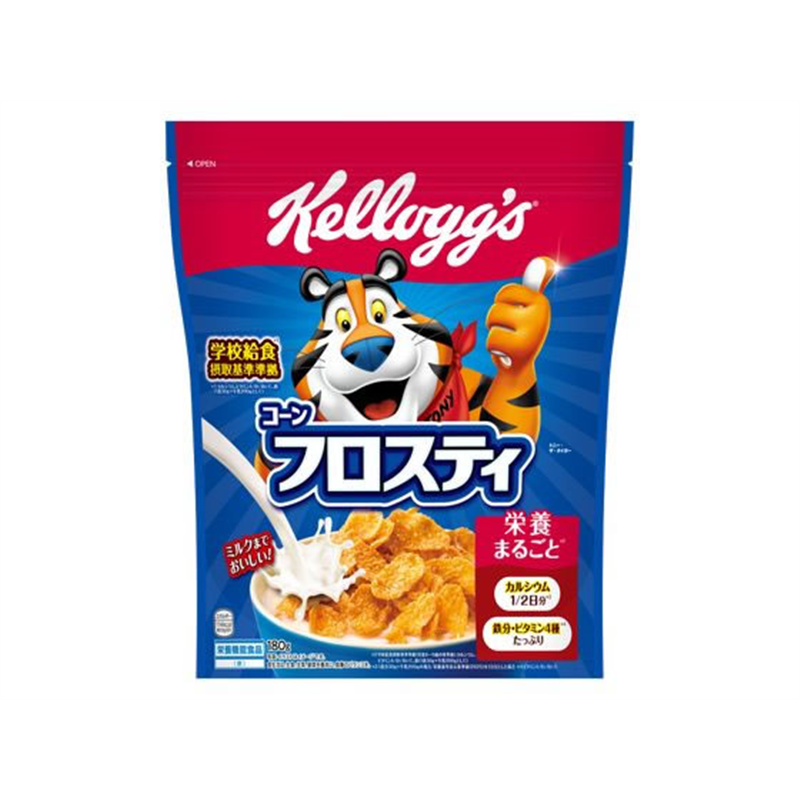 日本ケロッグ コーンフロスティ 180g 1袋※軽（ご注文単位1袋）【直送品】