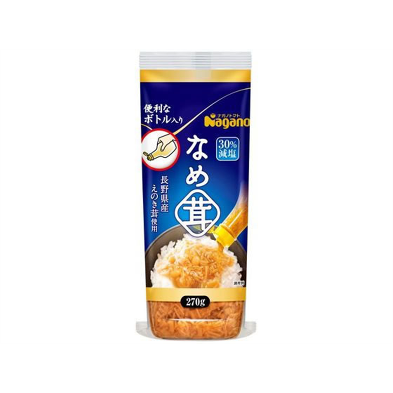ナガノトマト なめ茸 ボトル入り 270g 1個※軽（ご注文単位1個）【直送品】