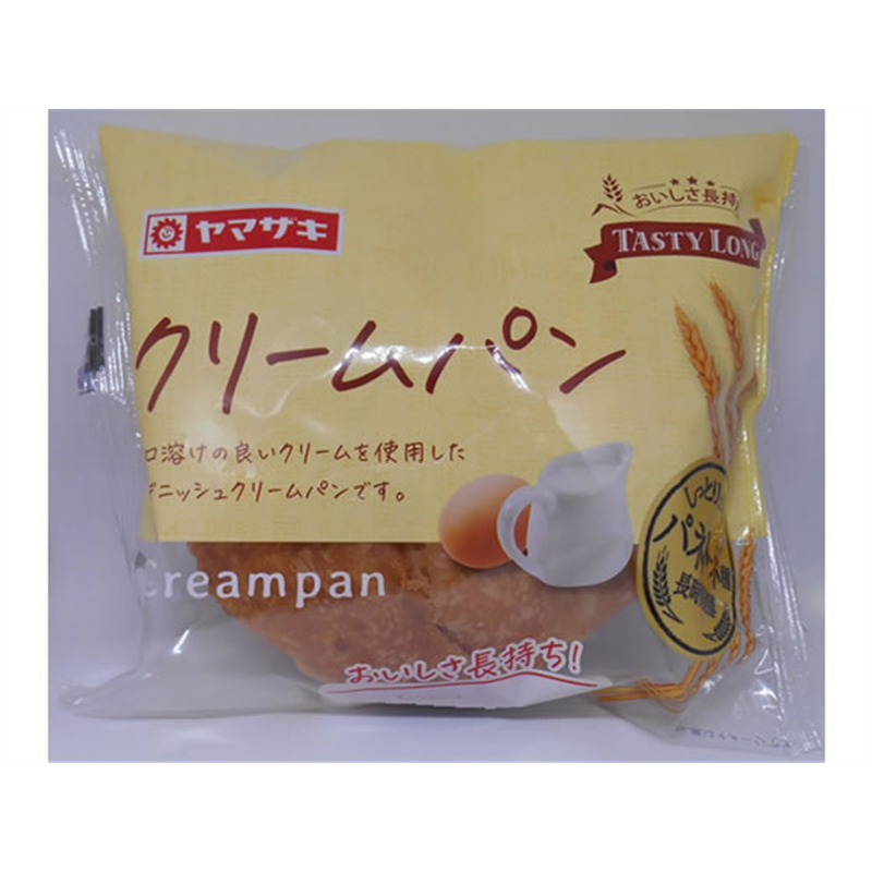 山崎製パンテイスティロング クリームパン1150683 1個※軽（ご注文単位1個）【直送品】
