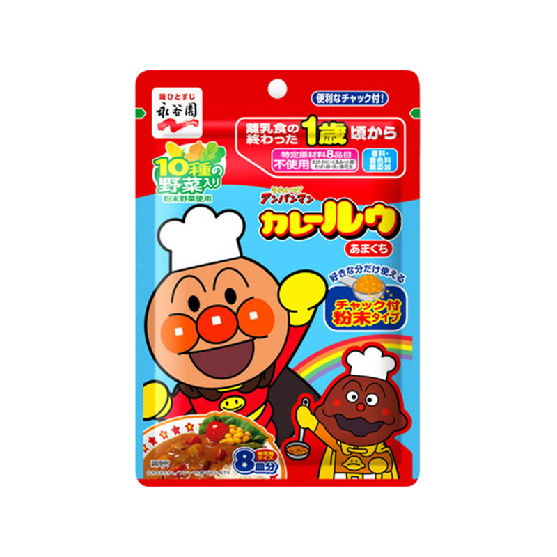 永谷園アンパンマンカレールゥ 68g 1個※軽（ご注文単位1個）【直送品】