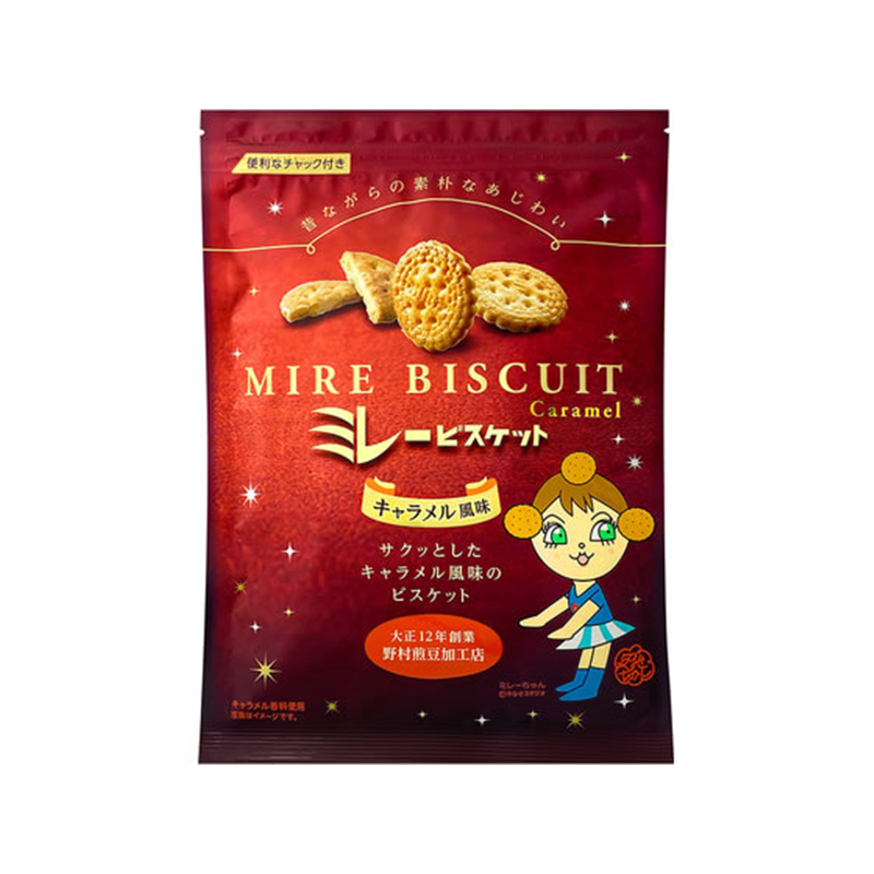 ＭＤホールディングスミレービスケット キャラメル風味 1袋※軽（ご注文単位1袋）【直送品】