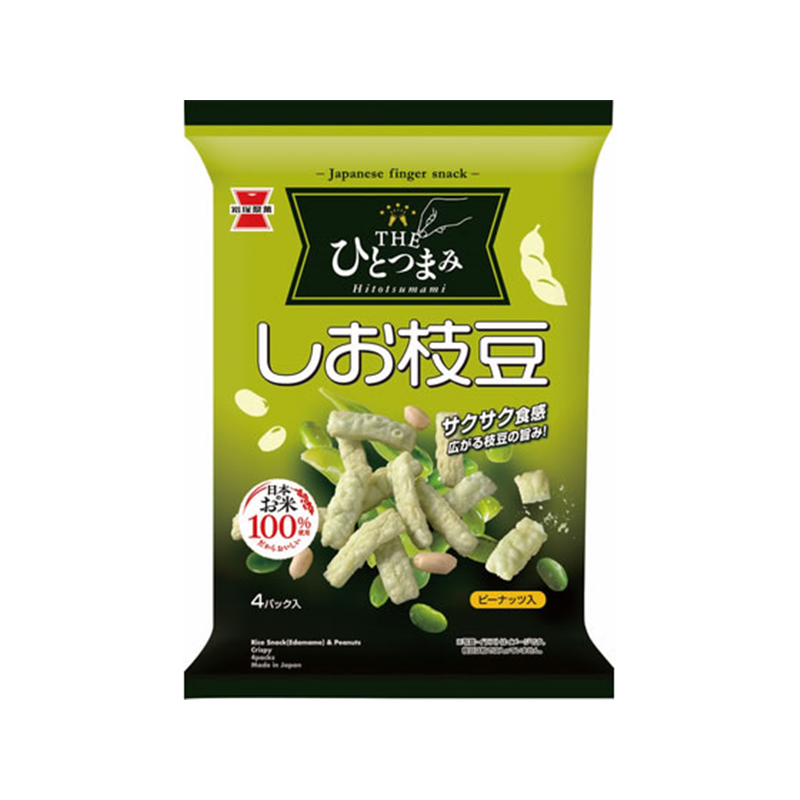 岩塚製菓THEひとつまみ しお枝豆 1袋※軽（ご注文単位1袋）【直送品】