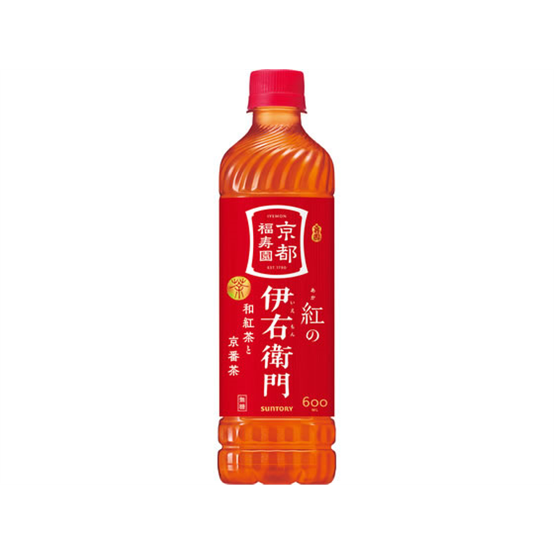 サントリー 紅の伊右衛門 600mL 1本※軽（ご注文単位1本）【直送品】
