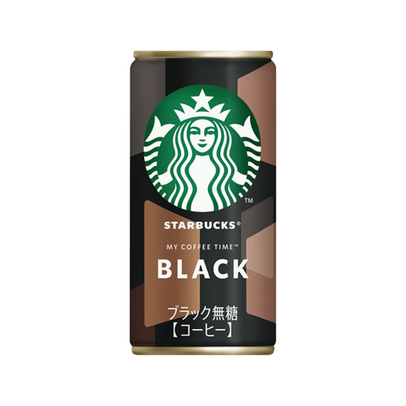 サントリー スターバックス MY COFFEE TIME ブラック185g 1缶※軽(ご注文単位1缶)【直送品】