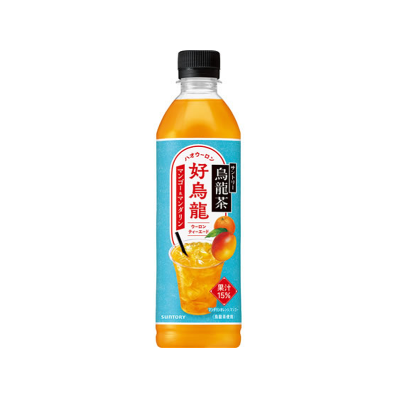 サントリー 好烏龍 マンゴー&マンダリンティーエード 500mL 1本※軽（ご注文単位1本）【直送品】