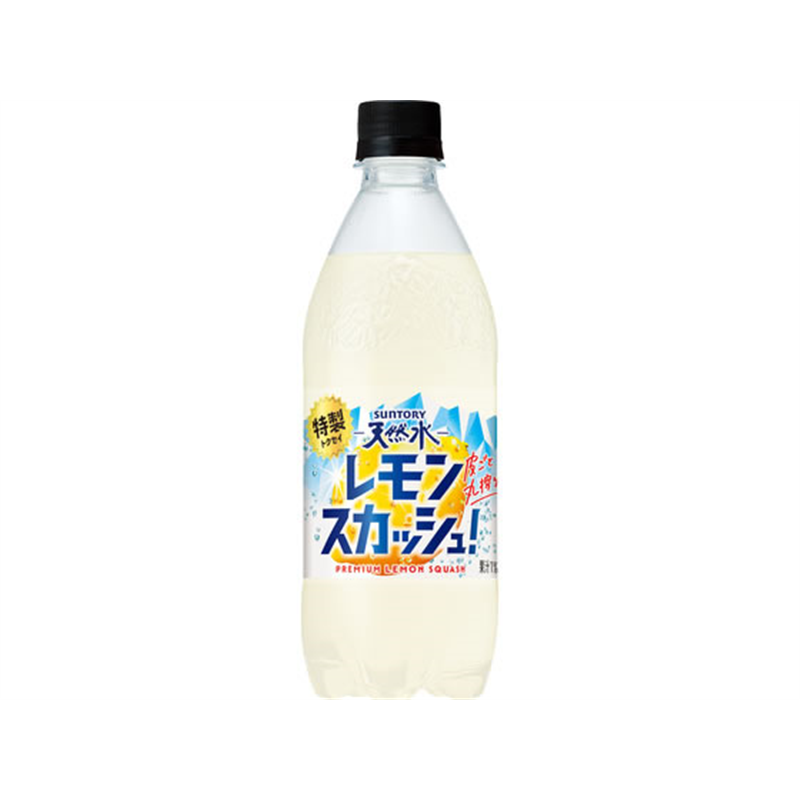 サントリー サントリー天然水 特製レモンスカッシュ 500mL 1本※軽(ご注文単位1本)【直送品】