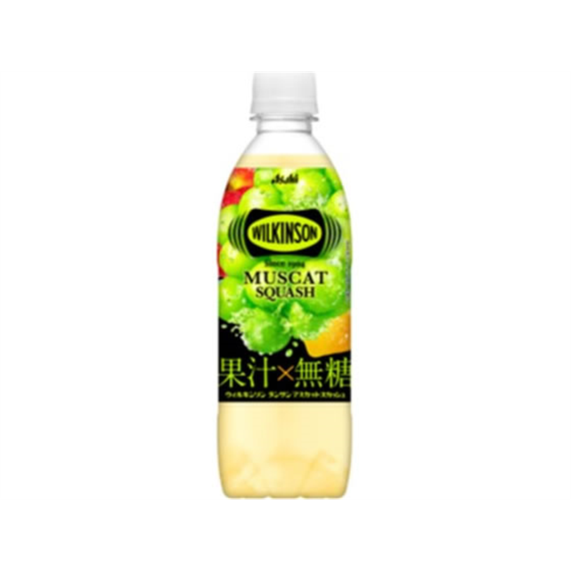 アサヒ飲料 ウィルキンソン タンサン マスカットスカッシュ 490mL 1本※軽(ご注文単位1本)【直送品】