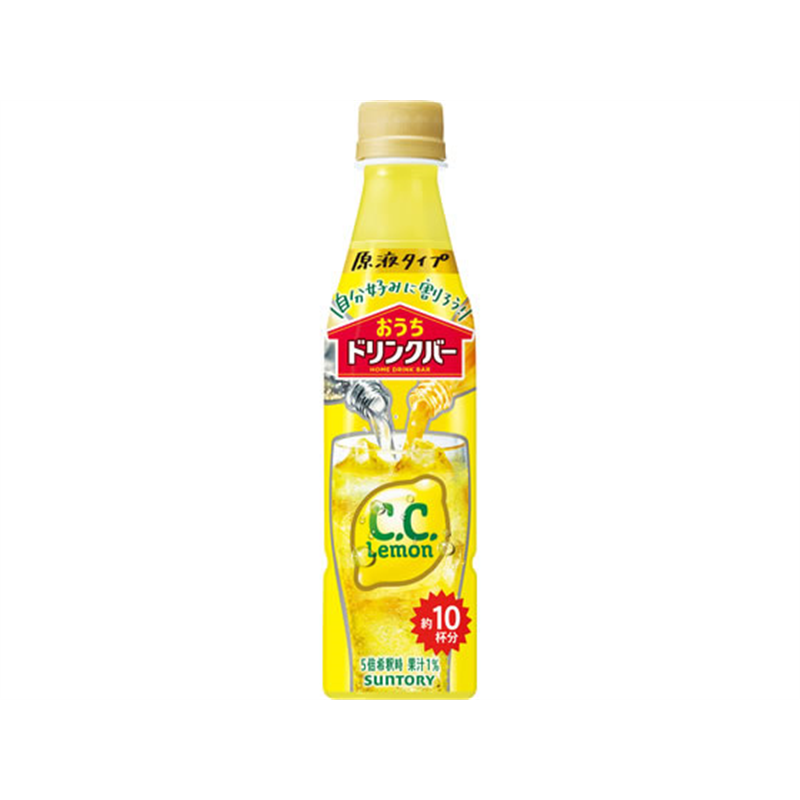 サントリー おうちドリンクバー C.C.レモン 340mL 1本※軽(ご注文単位1本)【直送品】